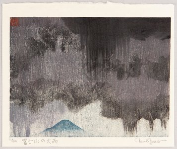 Paul Binnie: Downpour over Mount Fuji - Artelino