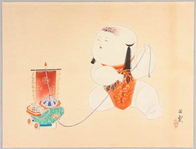 Nishizawa Tekiho: Doll and Treasure Boat - Artelino
