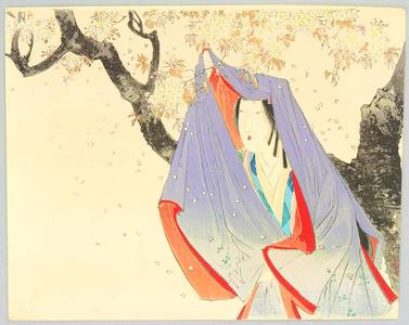Takeuchi Keishu: Beauty under Cherry Tree - Artelino