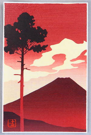 Kikuchi Yuichi: Mt. Fuji and Clouds - Artelino