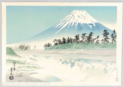 Tokuriki Tomikichiro: Tago Bay - Thirty-six Views of Mt.Fuji - Artelino