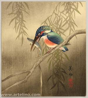 Takahashi Biho: Kingfisher - Artelino