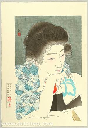 鳥居言人: Morning Hair - Twelve Aspects of Women - Artelino