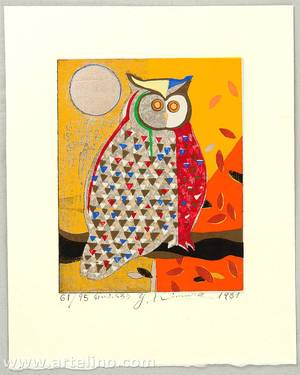 Kimura Yoshiharu: White Owl - Artelino