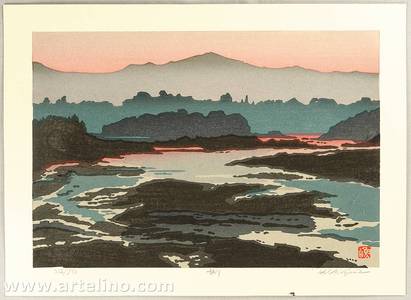 Nishijima Katsuyuki: River in the Sunset - Artelino