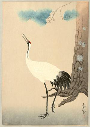 Ono Bakufu: Crane and Pine - Artelino