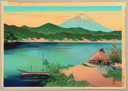 無款: Mt. Fuji From Lake Hakone - Artelino