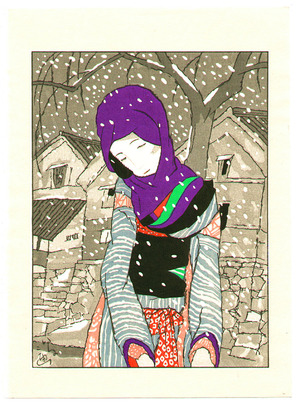 Takehisa Yumeji: Snowy Night Legend - Artelino