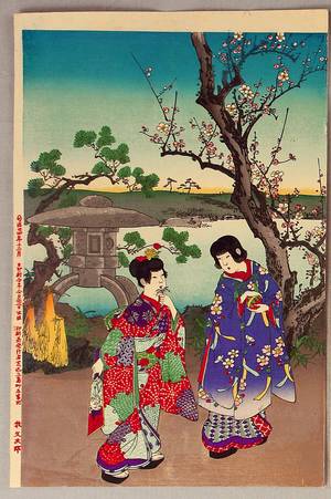 Toyohara Chikanobu: Early Spring - Artelino