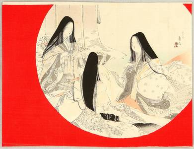 Tomioka Eisen: Court Ladies - Artelino