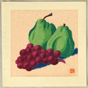 Maeda Masao: Pears and Grapes - Artelino