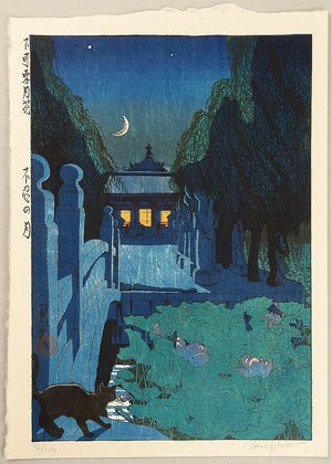 Paul Binnie: Snow-Moon-Flower - Moon over Shinobazu - Artelino