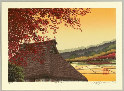 Miyamoto Shufu: Autumn Colored Maple - Artelino