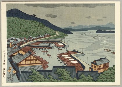 Fujishima Takeji: Shimotsui in the Inland Sea - Artelino