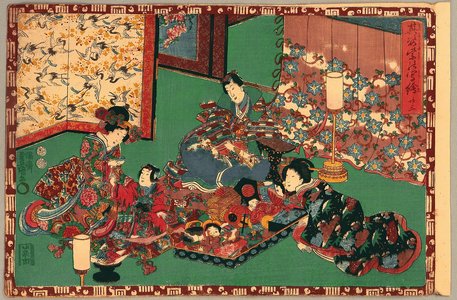 Utagawa Kunisada: The Tale of Genji - Chapter 23 - Artelino