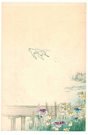 Miyagawa Shuntei: Iris Garden - Artelino