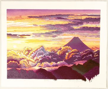両角修: Sunrise at Mt. Fuji - Artelino