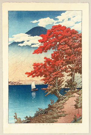 Kawase Hasui: Chuzenji Lake, Nikko - Artelino