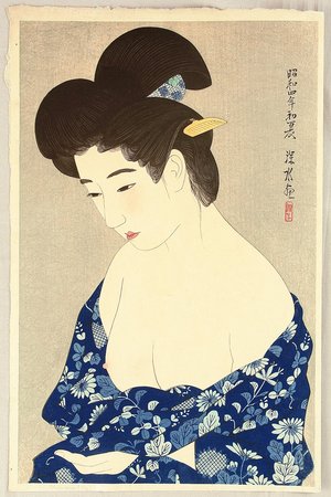Ito Shinsui: First Series of Modern Beauties - Bathrobe - Artelino