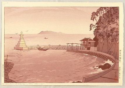笠松紫浪: Seashore of Izu Peninsula - Artelino