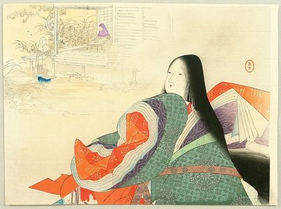 Mizuno Toshikata: Empress Tokuko - Artelino