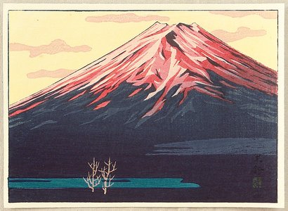無款: Mt. Fuji in Sunset - Artelino