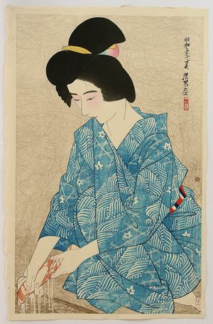 Ito Shinsui: First Series of Modern Beauties - After Bath - Artelino