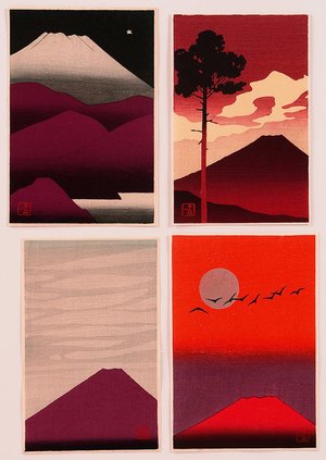 Kikuchi Yuichi: Four Aspects of Mt. Fuji - Artelino