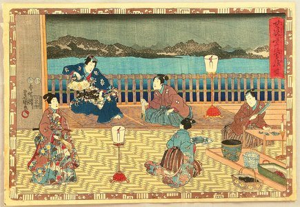 Utagawa Kunisada: The Tale of Genji - Chapter 36 - Artelino