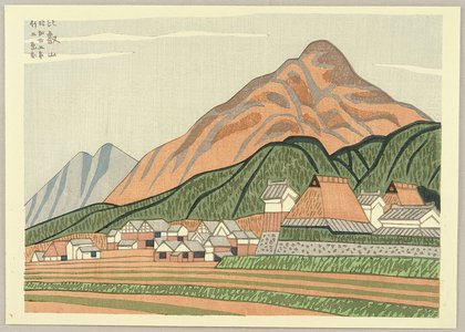 藤島武二: Mt. Hiei - Artelino