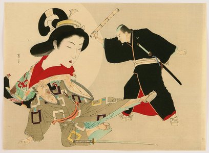 Watanabe Seitei: Music Instrument vs. Sword - Artelino