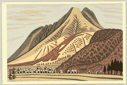 Fujishima Takeji: Mt. Yufu - Artelino