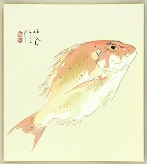 Takeuchi Seiho: Sea Bream - Artelino