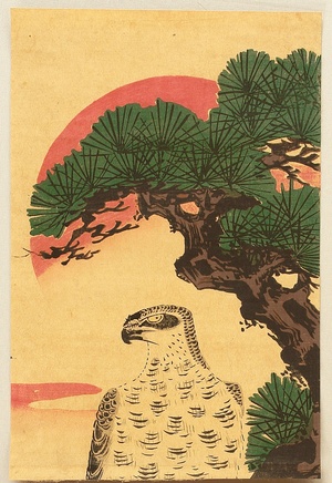 Kikugawa Eizan: Falcon - Artelino