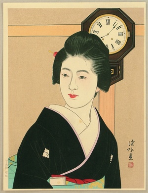 Ito Shinsui: Clock and Beauty II - Artelino
