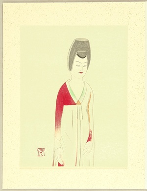 Estampe japonaise "Doll in Rokucho Era, China" par Unknown, 無款 (null)