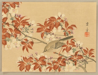 Unknown: Bird and Cherry Blossoms - Artelino