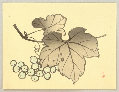 Takeuchi Seiho: Grape - Artelino