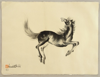 Obata Chiura: Lively Horse - Artelino