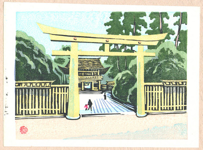 山口源: Meiji Shrine - Artelino