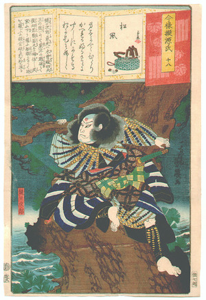 Ochiai Yoshiiku: Imayo Nazorae Genji no. 18 - Artelino