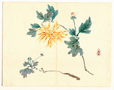 無款: Praying Mantis, Flower and Fruit (3 Panels) - Artelino