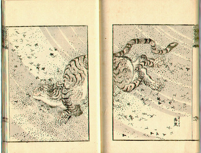 葛飾北斎: Hokusai Manga (Meiji printing) vol.13 - Artelino