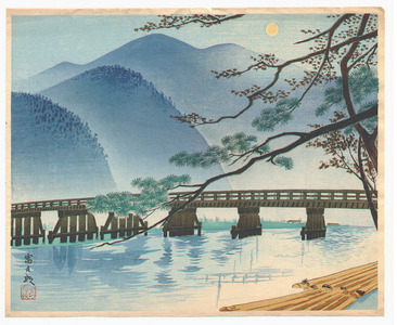 Tokuriki Tomikichiro: Togetsu Bridge - Artelino