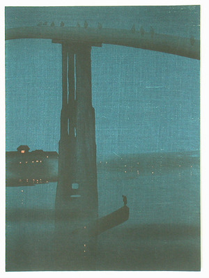 無款: Misty High Bridge (Muller Collection) - Artelino