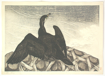 Aoyama Masaharu: Cormorant (Muller Collection) - Artelino