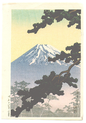 Kawase Hasui: Mt. Fuji (Muller Collection) - Artelino