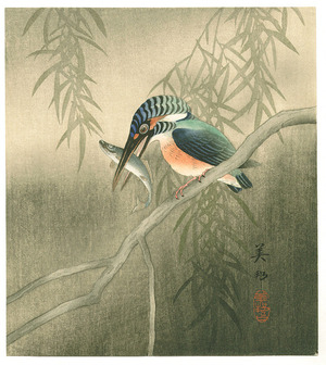 Takahashi Biho: Kingfisher (Muller Collection) - Artelino