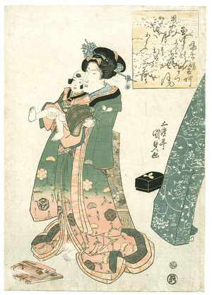 Utagawa Kunisada: Mother and Baby - Artelino