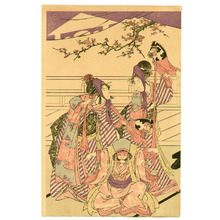Utagawa Toyohiro: Toy Horse Dance - Artelino